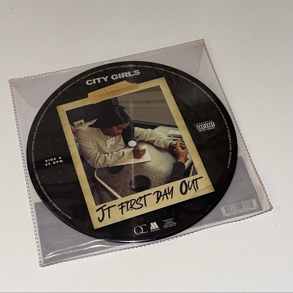 JT (CITY GIRLS) FIRST DAY OUT 7 INCH VINYL